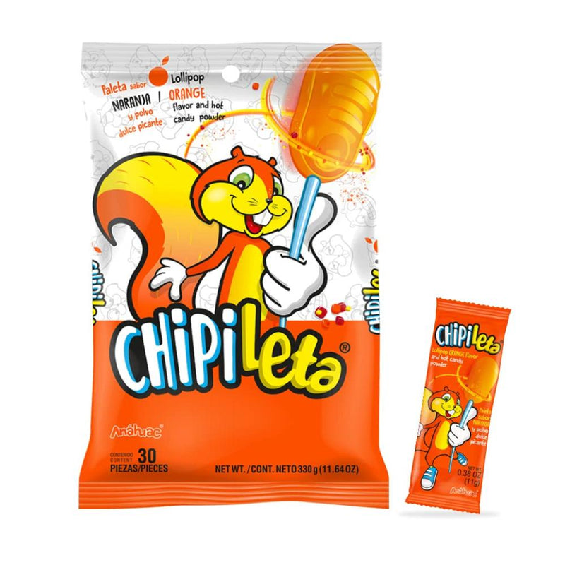 Anahuac Chipileta- Orange 30pcs