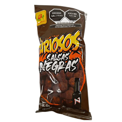 De La Rosa Furiosos Salsa Negra Peanuts 14pks