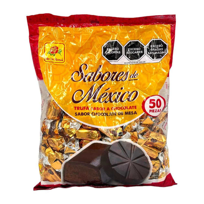 De La Rosa Sabores De Mexico Trufas Chocolate 50pcs