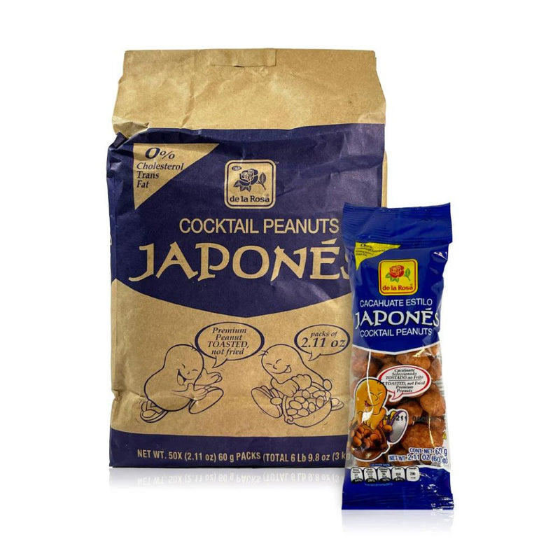 De La Rosa Japones Cocktail Peanuts 50pcs