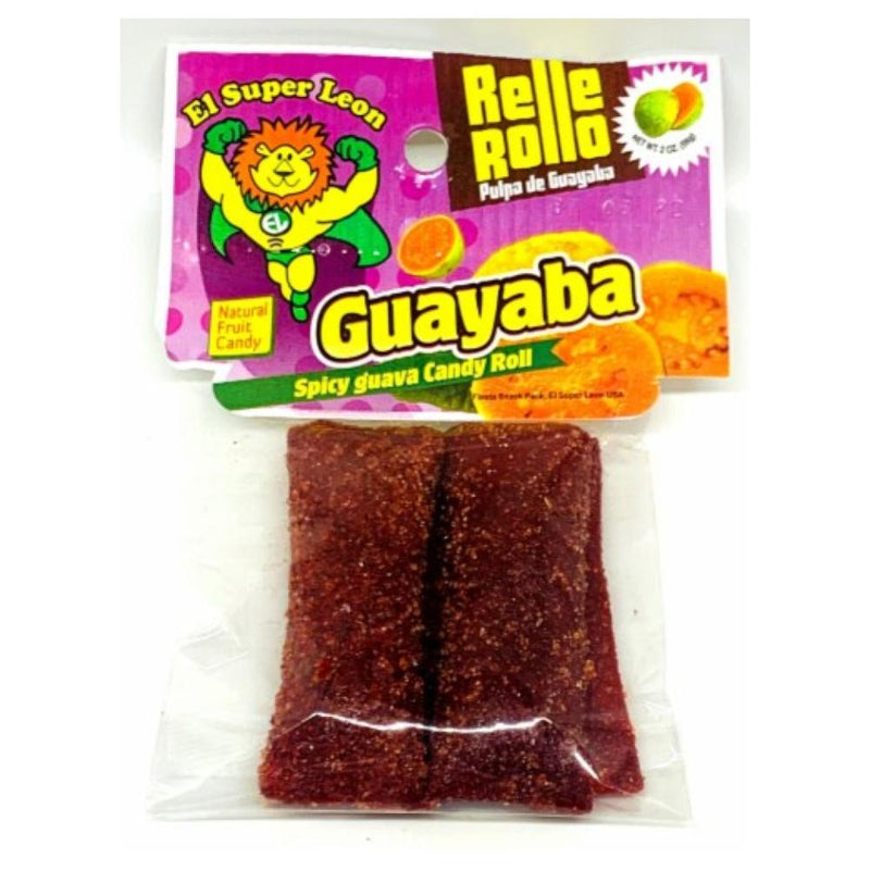 El Super Leon Spicy Guava Candy Rolls