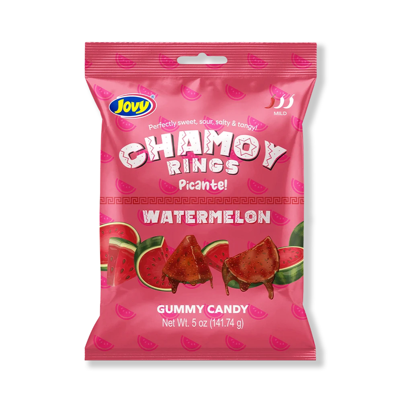 Jovy Chamoy Watermelon Rings 5oz