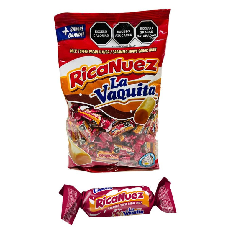 La Vaquita Rica Nuez Soft Taffy 12.89oz