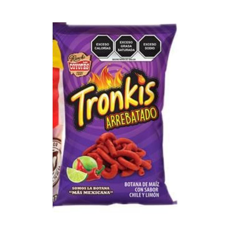 Los Coyotes Tronkis Chili and Lemon Snack 50g