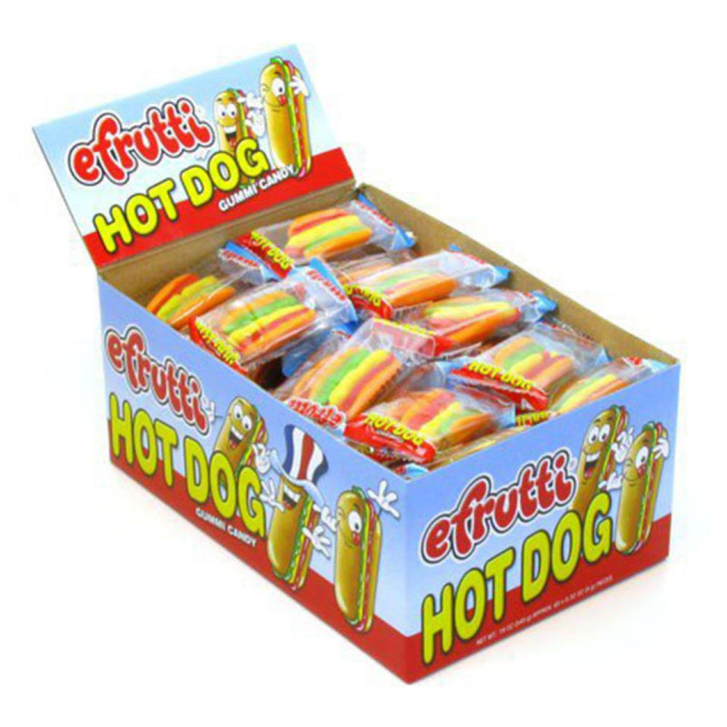 Efrutti Gummi Hot Dogs 60pcs
