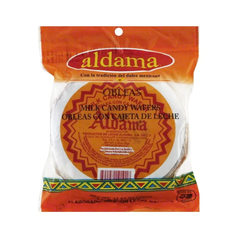 Aldama Obleas Milk Candy Wafers 5pcs