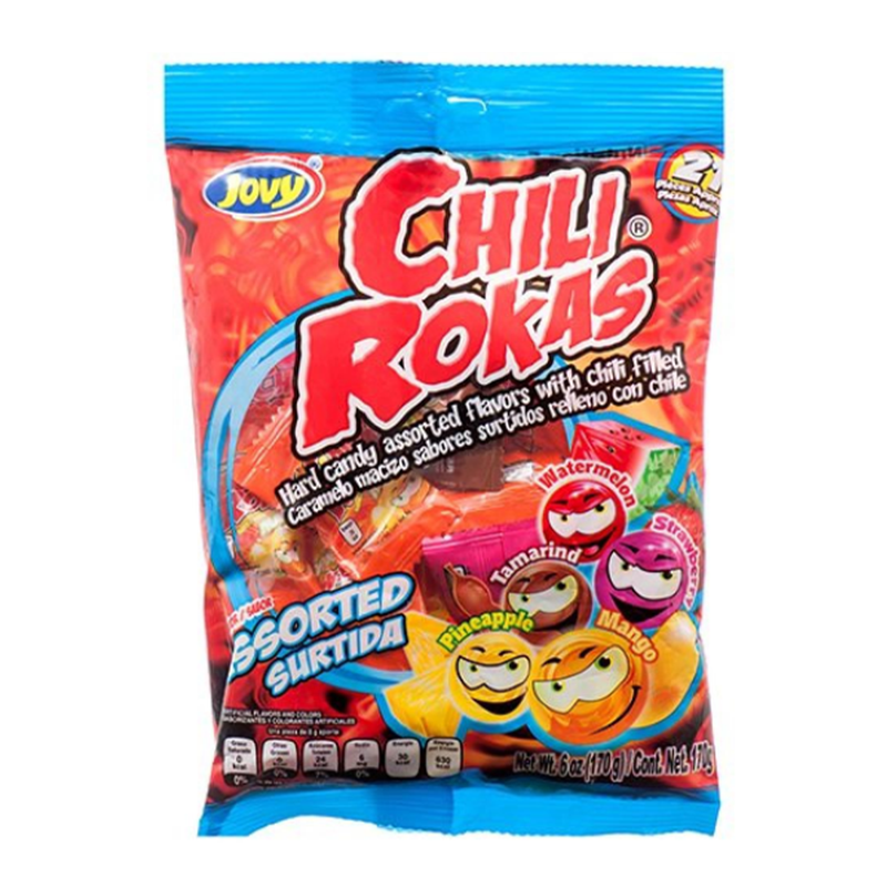 Jovy Chili Rokas Assorted Flavors 21pcs