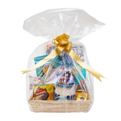 Cozy Mexican Hot Chocolate & Blanket Gift Basket