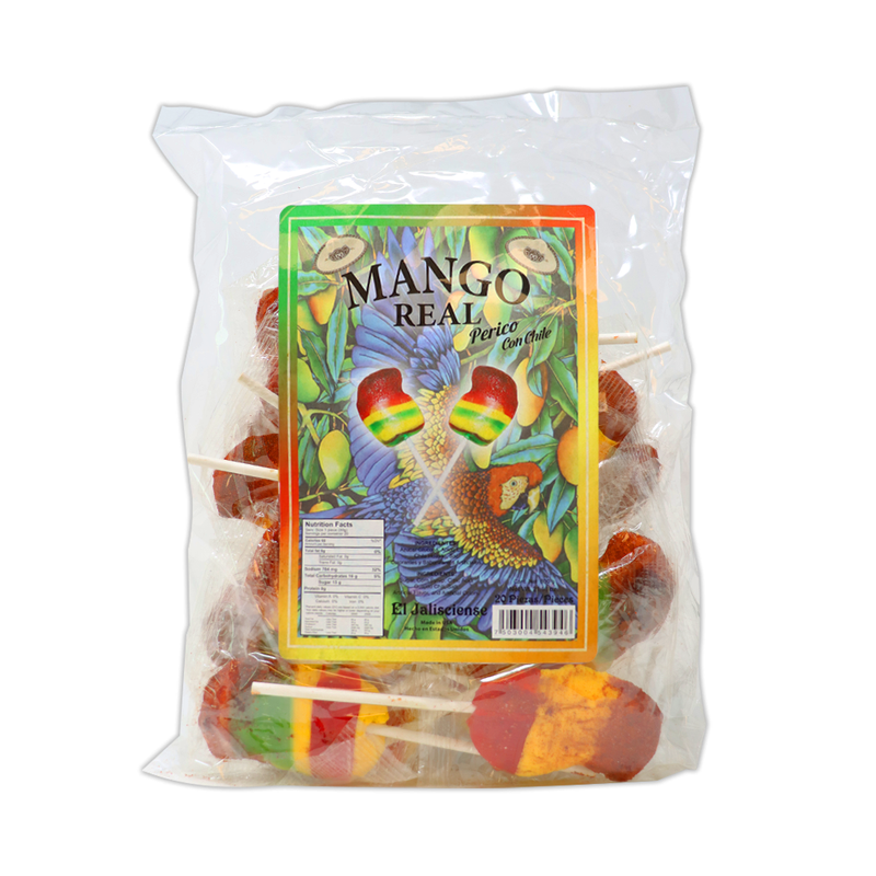 El Jalisciense Mango w/Chile Lollipops 20pcs