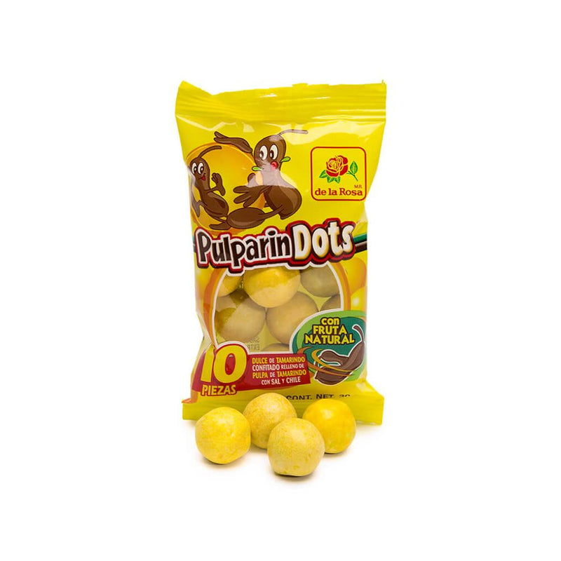 De La Rosa Pulparindots Original 12 bags - Mexican Candy Store by Mexicrate