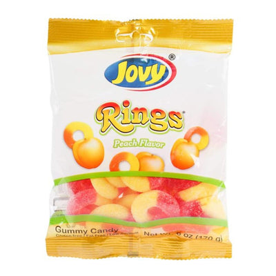 Jovy Peach Rings 6oz