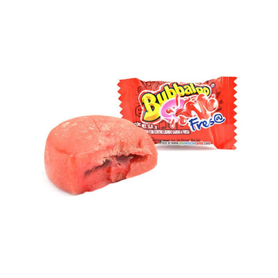 Bubbaloo Juice Filled Gum - Strawberry 50pcs - Mexican Candy Store by Mexicrate