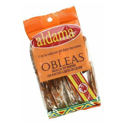 Aldama Mini Obleas Milk Candy Wafers 20pcs - Mexican Candy Store by Mexicrate