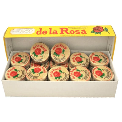 De la Rosa Original Mazapan 30pcs - Mexican Candy Store by Mexicrate