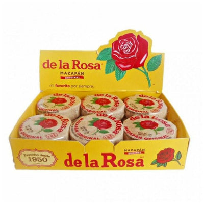 De La Rosa Mazapan 12 pcs - Mexican Candy Store by Mexicrate