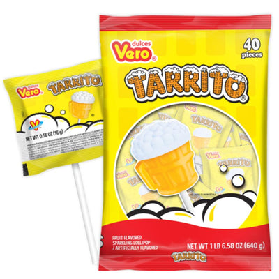 Vero Tarrito Paleta 40pc - Mexican Candy Store by Mexicrate