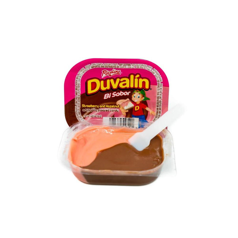 Duvalin Hazelnut and Strawberry 18pcs – Mexican Candy Store by Mexicrate
