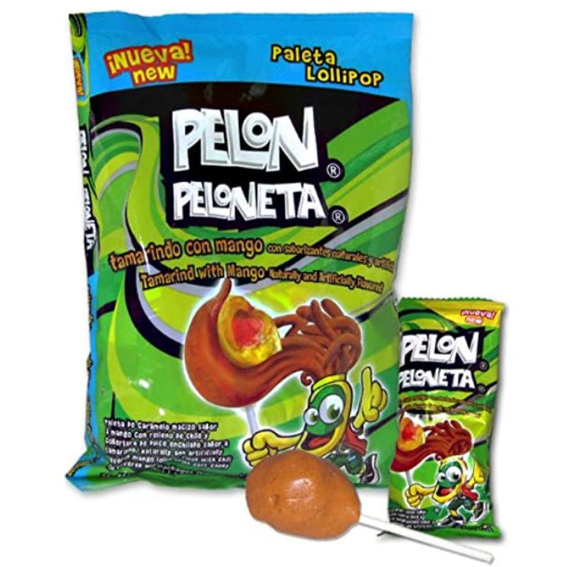 Pelon Peloneta Tamarindo Lollipops 18pcs