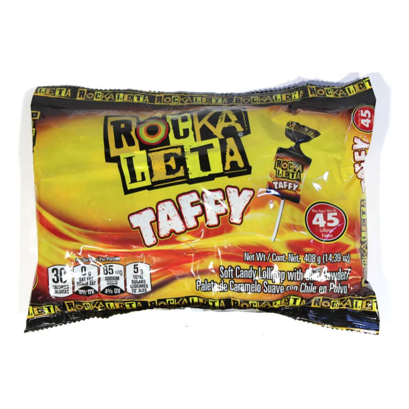 Rockaleta Taffy Lollipops 45pcs