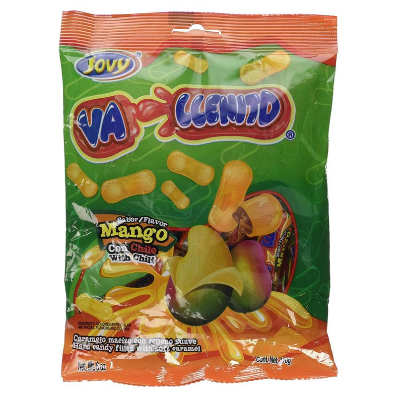 Jovy Vallenito Mango Flavor Chili Hard Candy 6oz