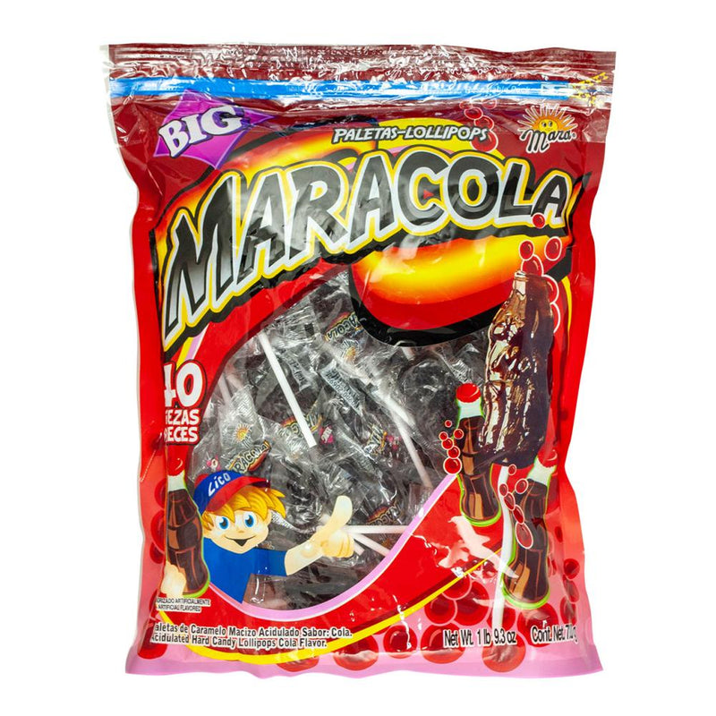 Mara Cola Lollipops 40pcs