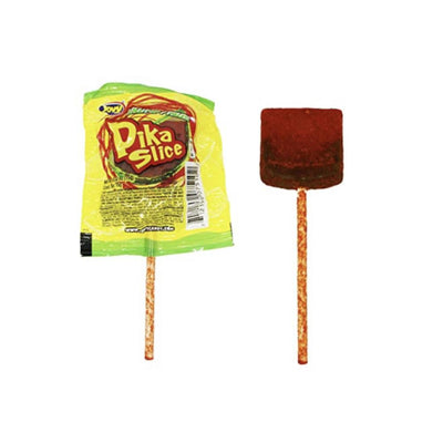 Jovy Pika Slice Watermelon Chili Lollipop 40pcs - Mexican Candy Store by Mexicrate