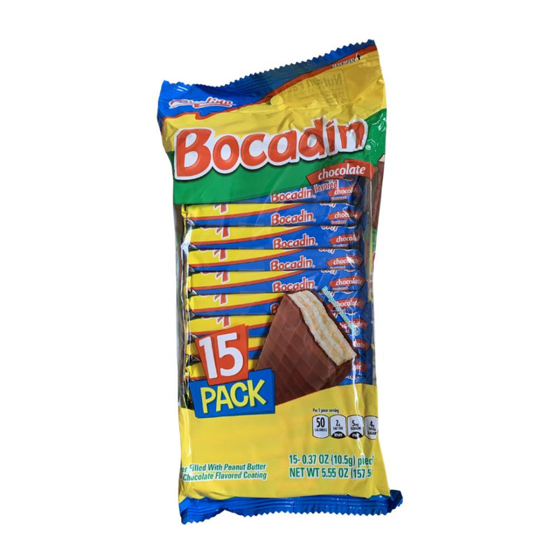 Ricolino Bocadin Chocolate 15pc - Mexican Candy Store by Mexicrate